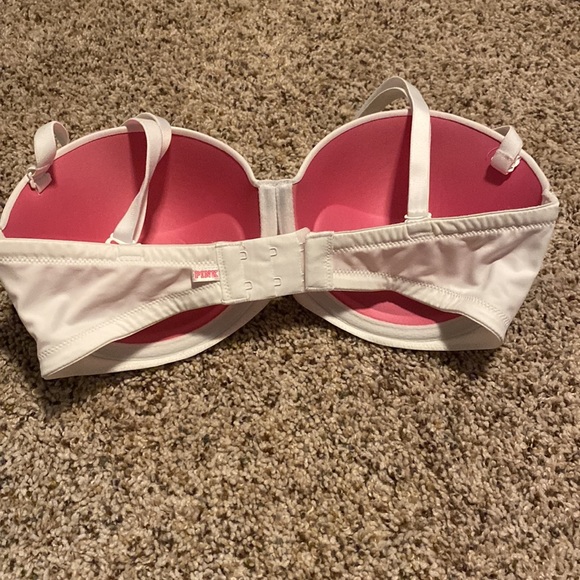 Pink Victoria Secret wear everywhere multi-way push up bra - Picture 3 of 3
